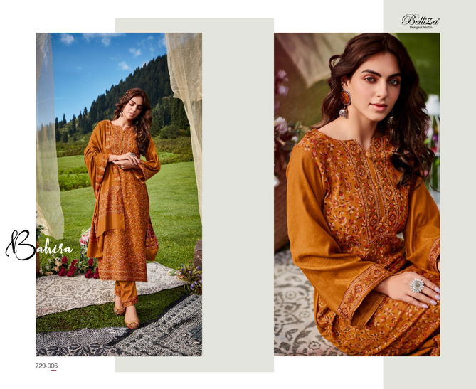 Faariah By Belliza Designer Heavy Pashmina Salwar Kameez Catalog